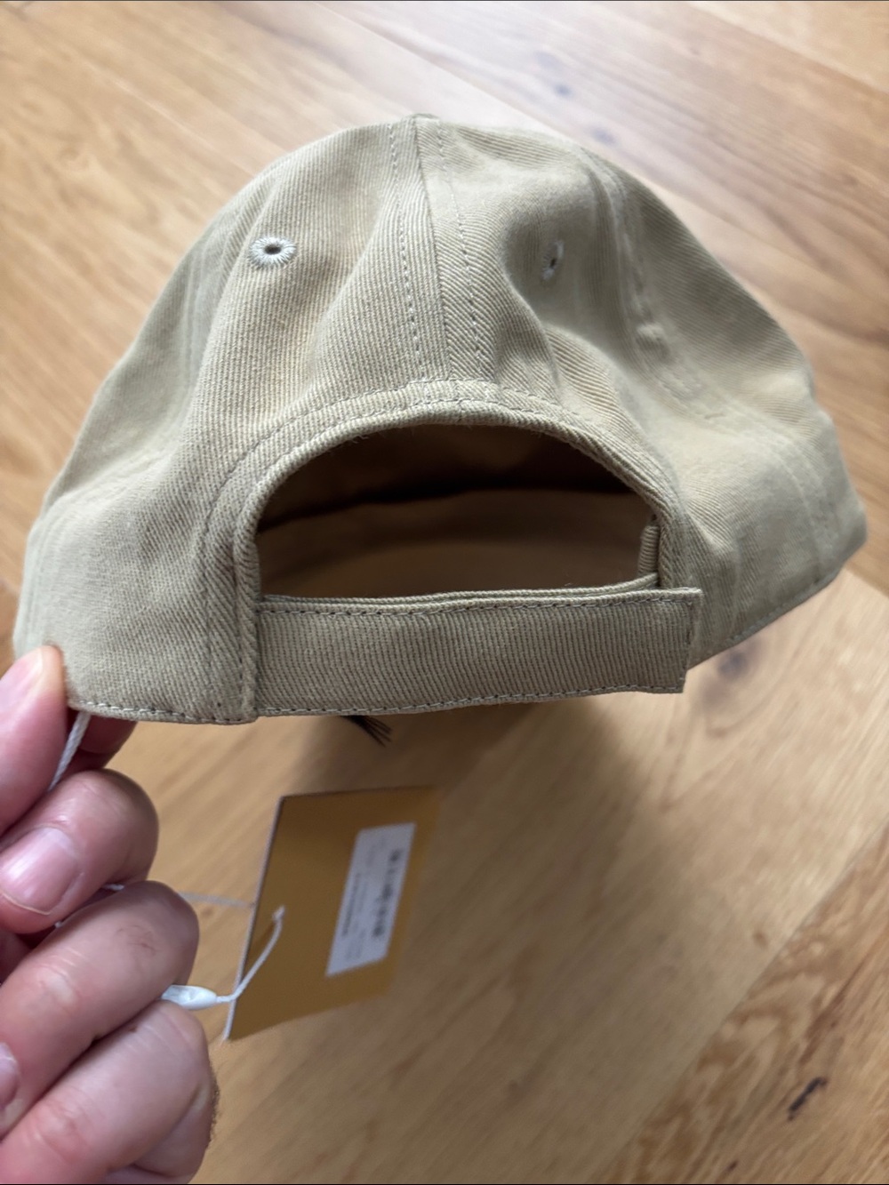 Sandro Khaki Baseball Cap - New with tags - Picture 2 of 5
